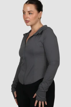 Fayt Tops | Activewear | ACTIVE JACKET GREY