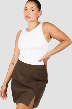 Fayt Skirts | ANA SKIRT CHOCOLATE