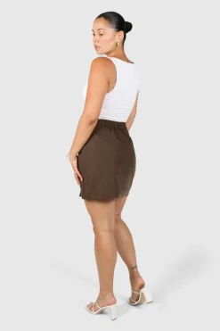 Fayt Skirts | ANA SKIRT CHOCOLATE