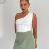 Fayt Skirts | ANA SKIRT SAGE GREEN