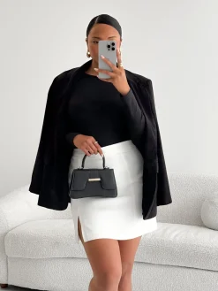 Fayt Skirts | ANA SKIRT WHITE