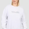 Fayt Tops | Sweaters & Knits | ATHLETICA OVERSIZED CREW WHITE
