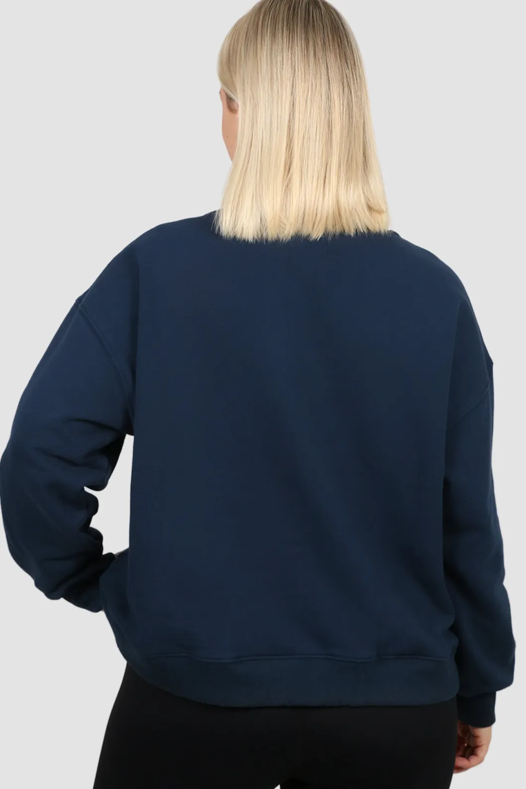 Fayt Tops | Sweaters & Knits | ATHLETICA OVERSIZED CREW NAVY