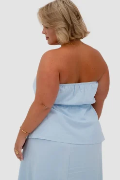 Fayt Tops | AVANIA TOP SOFT BLUE