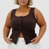 Fayt Tops | BECKER TOP CHOCOLATE