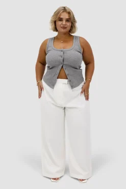 Fayt Tops | BECKER TOP GREY MARLE