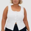 Fayt Tops | BECKER TOP WHITE