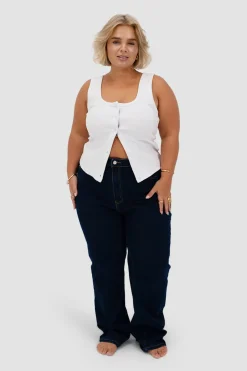 Fayt Tops | BECKER TOP WHITE