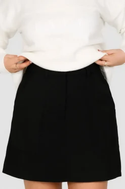 Fayt Skirts | BENNETT SKIRT BLACK