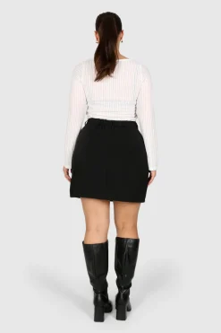 Fayt Skirts | BENNETT SKIRT BLACK