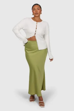 Fayt Skirts | BIANCA MIDI SKIRT KIWI