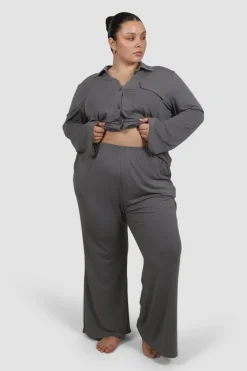 Fayt Tops | Sets | BUTTERY SLEEP TOP L/S GREY