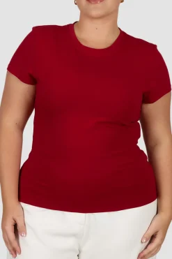 Fayt Tops | BUTTERY TEE CHERRY