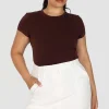 Fayt Tops | BUTTERY TEE CHOCOLATE
