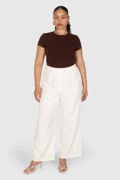 Fayt Tops | BUTTERY TEE CHOCOLATE