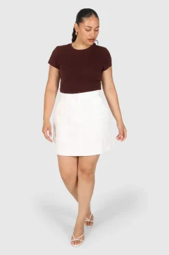 Fayt Tops | BUTTERY TEE CHOCOLATE