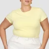 Fayt Tops | BUTTERY TEE LEMON