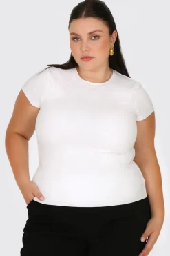 Fayt Tops | BUTTERY TEE WHITE