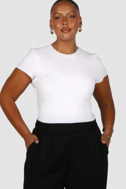 Fayt Tops | BUTTERY TEE WHITE
