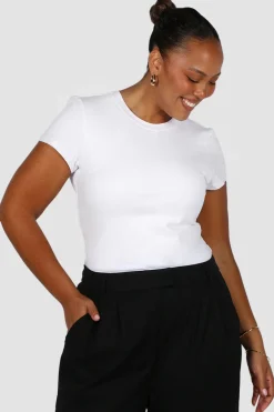 Fayt Tops | BUTTERY TEE WHITE