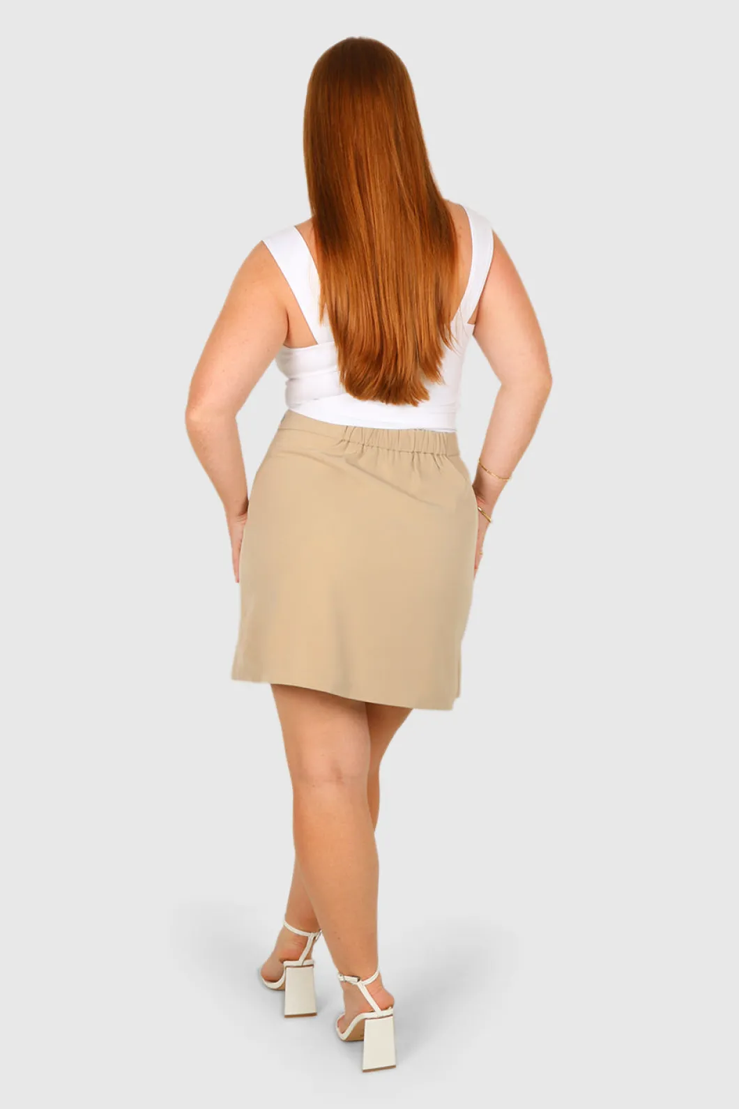Fayt Skirts | CALIE SKIRT COFFEE