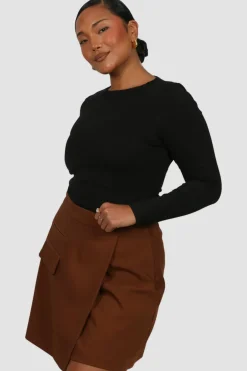 Fayt Skirts | CALIE SKIRT RUST