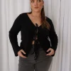 Fayt Tops | CARMEN TOP BLACK