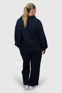 Fayt Tops | Sweaters & Knits | COLLAR CREW MIDNIGHT