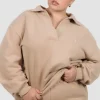 Fayt Tops | Sweaters & Knits | COLLAR CREW NEUTRAL
