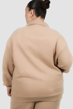 Fayt Tops | Sweaters & Knits | COLLAR CREW NEUTRAL