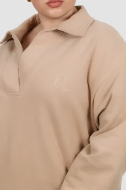 Fayt Tops | Sweaters & Knits | COLLAR CREW NEUTRAL