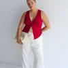 Fayt Tops | COLT TWIST TOP CHERRY