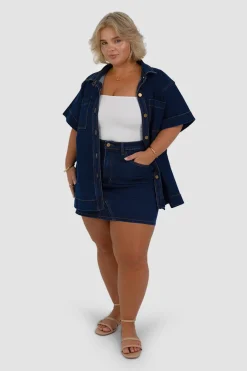Fayt Denim | Jeans | COMO DENIM SHIRT MIDNIGHT BLUE