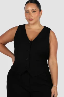 Fayt Tops | DIEGO VEST BLACK