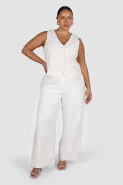 Fayt Tops | DIEGO VEST WHITE