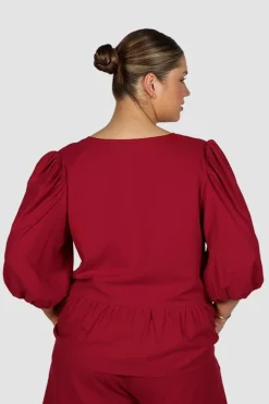 Fayt Tops | Sets | FAWN TOP RED