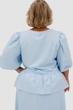 Fayt Tops | FAWN TOP SOFT BLUE