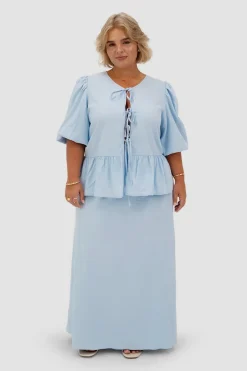 Fayt Tops | FAWN TOP SOFT BLUE