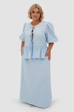Fayt Tops | FAWN TOP SOFT BLUE