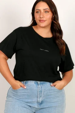 Fayt Tops | ESSENTIAL TEE BLACK