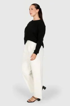 Fayt Tops | Sweaters & Knits | KNIT SWEATER BLACK