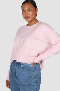 Fayt Tops | Sweaters & Knits | KNIT SWEATER PINK