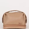 Fayt Accessories | MAKEUP BAG COFFEE