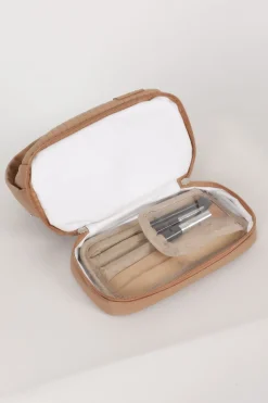 Fayt Accessories | MAKEUP BAG COFFEE