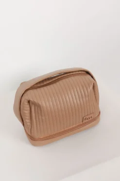 Fayt Accessories | MAKEUP BAG COFFEE