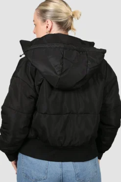 Fayt Activewear | Activewear | PUFFER JACKET BLACK