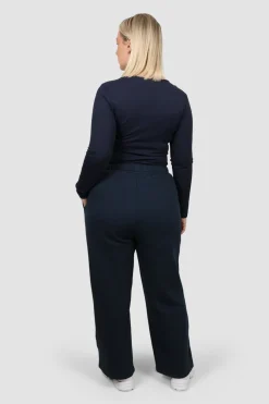 Fayt Sets | FLARE SWEATPANT MIDNIGHT