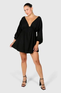 Fayt Dresses | Dresses | FREYA LINEN DRESS BLACK