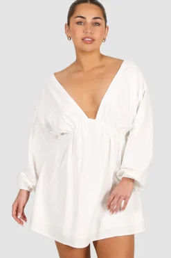 Fayt Dresses | Dresses | FREYA LINEN DRESS WHITE