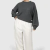 Fayt Tops | Sweaters & Knits | HARPER KNIT GREY